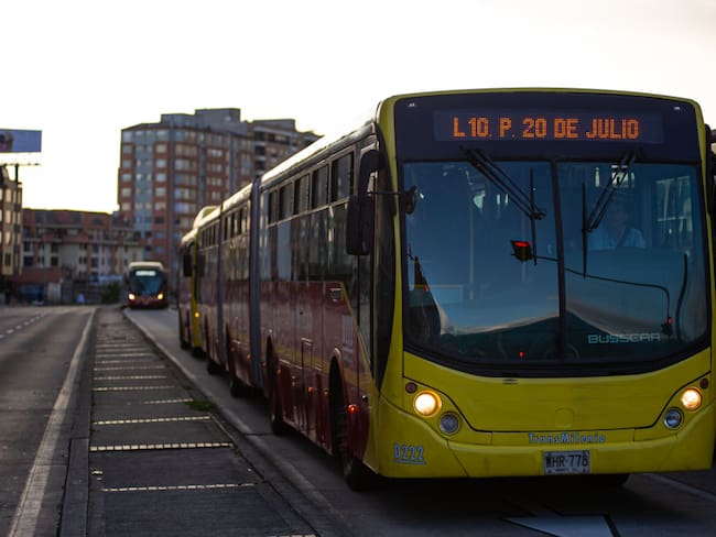 Imagen de referencia de TransMilenio. Foto: Getty Images.