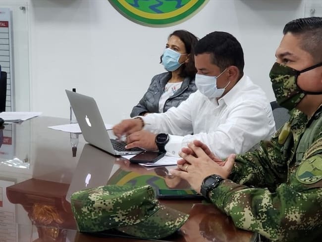 La consejera presidencial para los Derechos Humanos, Nancy Patricia Gutiérrez, visitó el departamento para hablar de la situación en Argelia . Foto: Presidencia