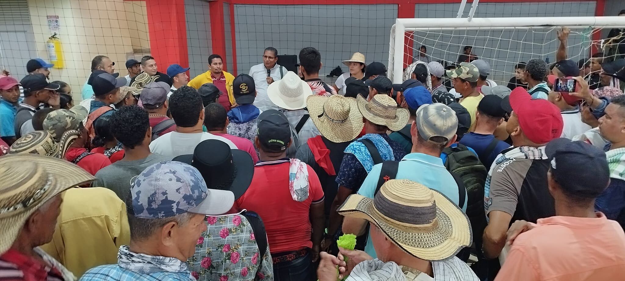 Mineros en paro- foto comité pro-paro