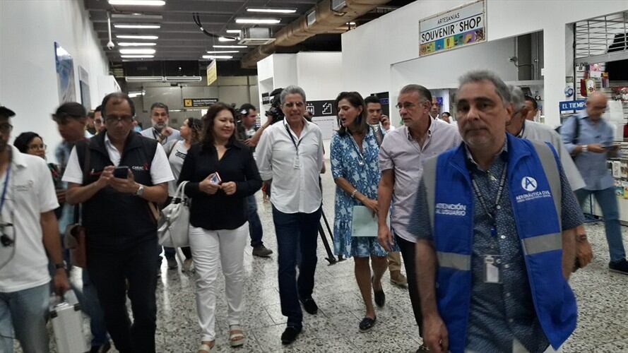 Aeropuerto Ernesto Cortissoz cuenta con nuevas salas de espera y puentes de abordaje. Foto: Kiara Severiche