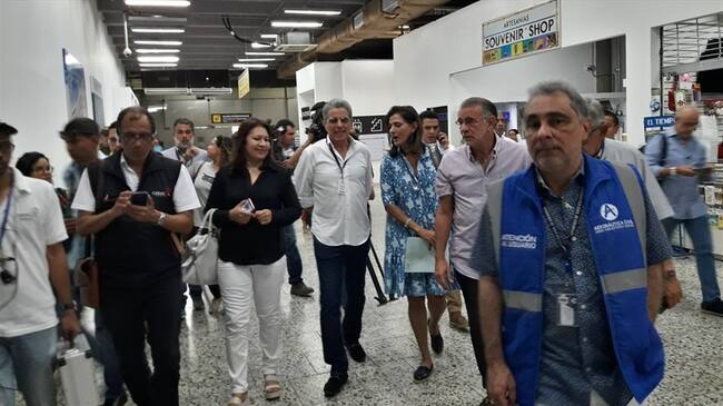 Aeropuerto Ernesto Cortissoz cuenta con nuevas salas de espera y puentes de abordaje. Foto: Kiara Severiche