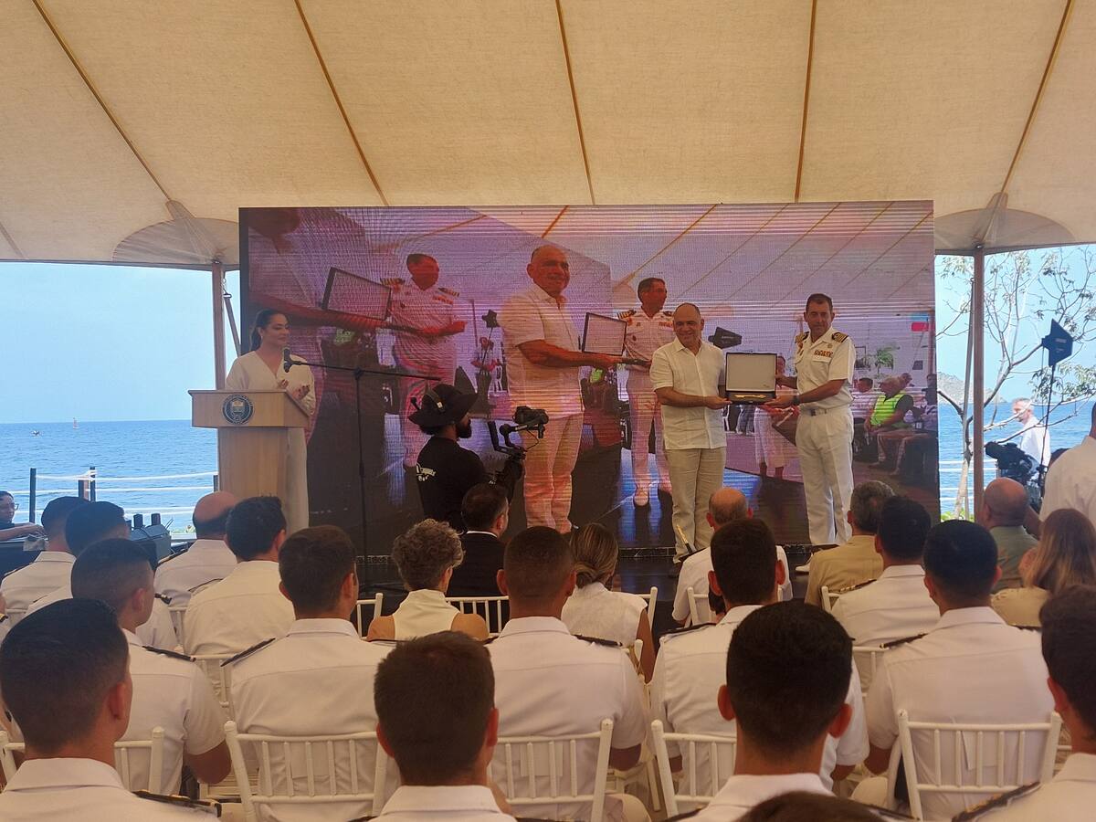 Tripulación del buque ‘Juan Sebastián de Elcano’ y princesa Leonor, miembros ilustres de Santa Marta