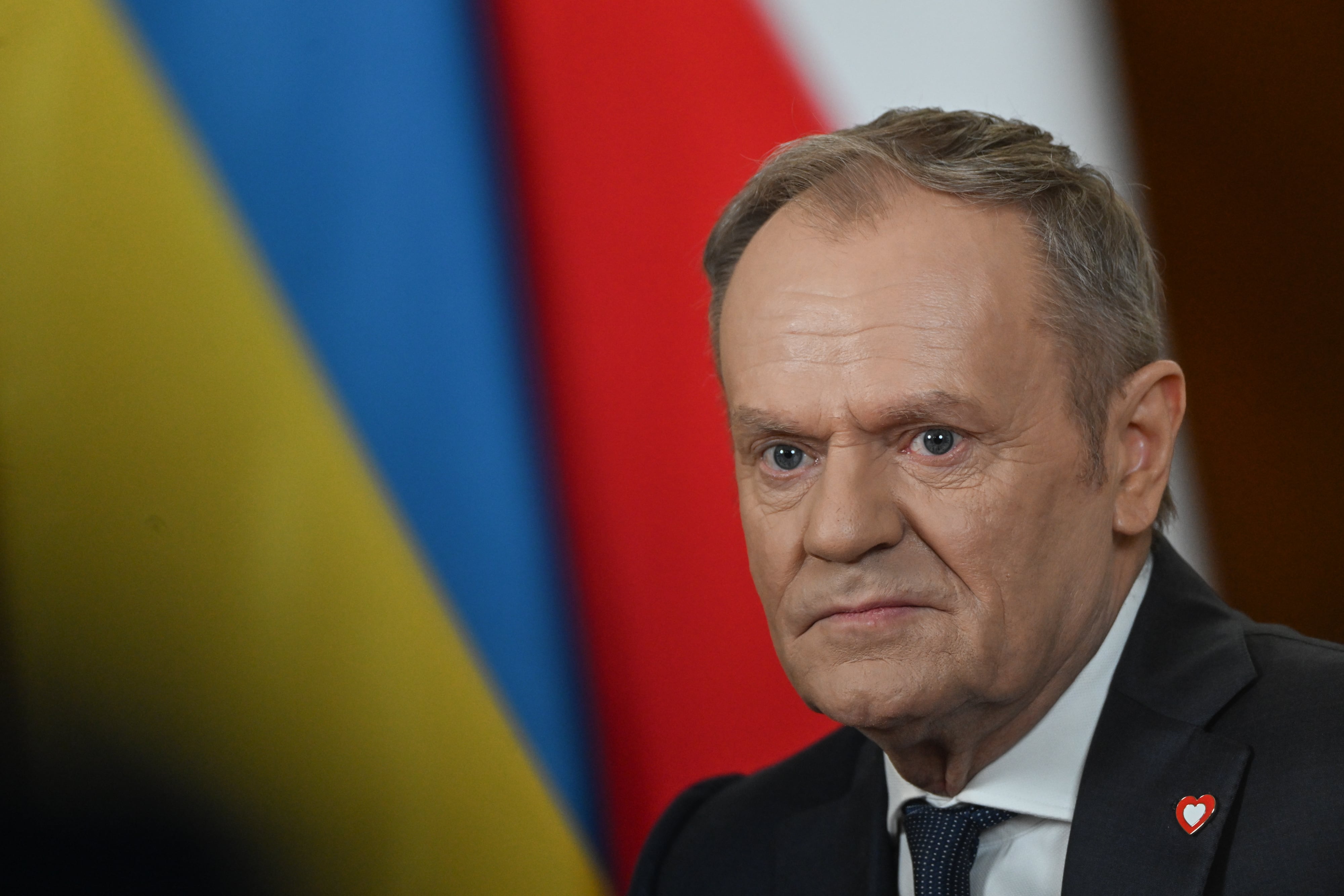 Donald Tusk, primer ministro de Polonia. FOTO: Artur Widak/NurPhoto vía Getty Images