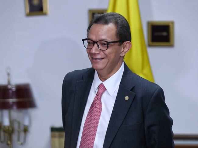 Bogotá. Marzo 12 de 2020. Rueda de prensa nuevo Presidente Jorge Luis Quiroz Alemán y Vicepresidente Luis Antonio Hernández Barbosa de la corte suprema de justicia. (Colprensa - Camila Díaz)