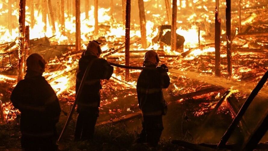 El aumento de los incendios en la zona selvática de Brasil llega al 83% frente al mismo período de 2018. Foto: Getty Images