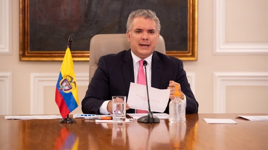 El presidente Iván Duque. Foto: presidencia