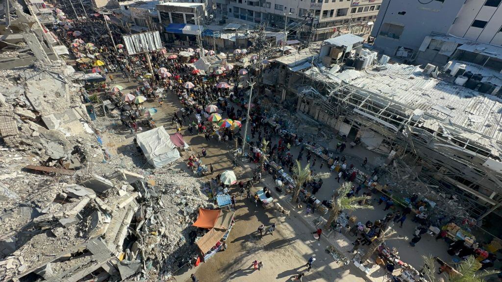 Ataques a Gaza. (Foto: Doaa Albaz/Anadolu via Getty Images)