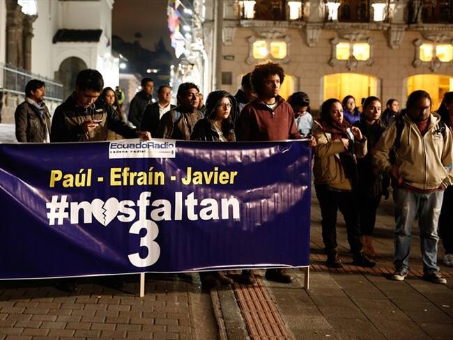 Flip pide no iniciar acciones militares si no hay certeza de paradero de periodistas. Foto: Agencia EFE