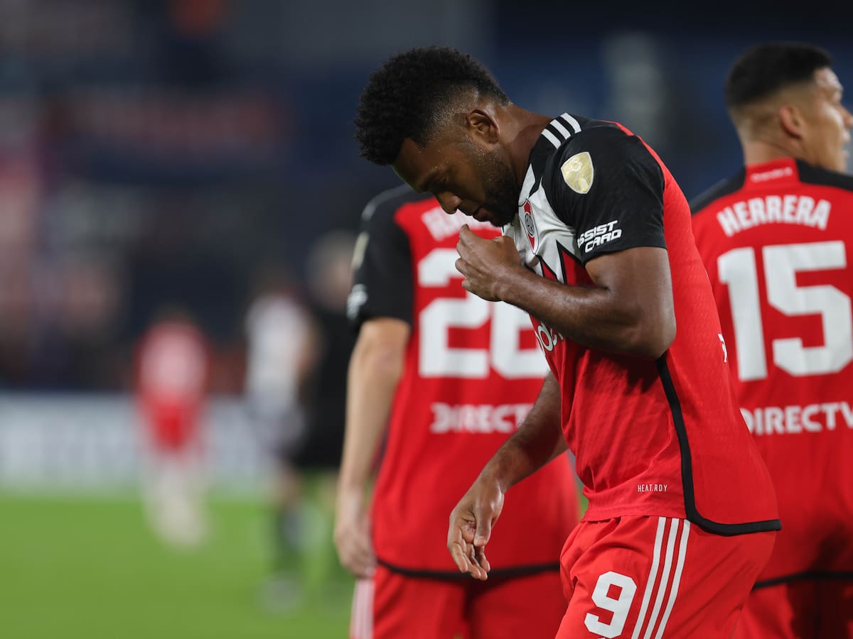 Video: el gol de Borja con el que River Plate empató 2-2 contra Nacional en Libertadores