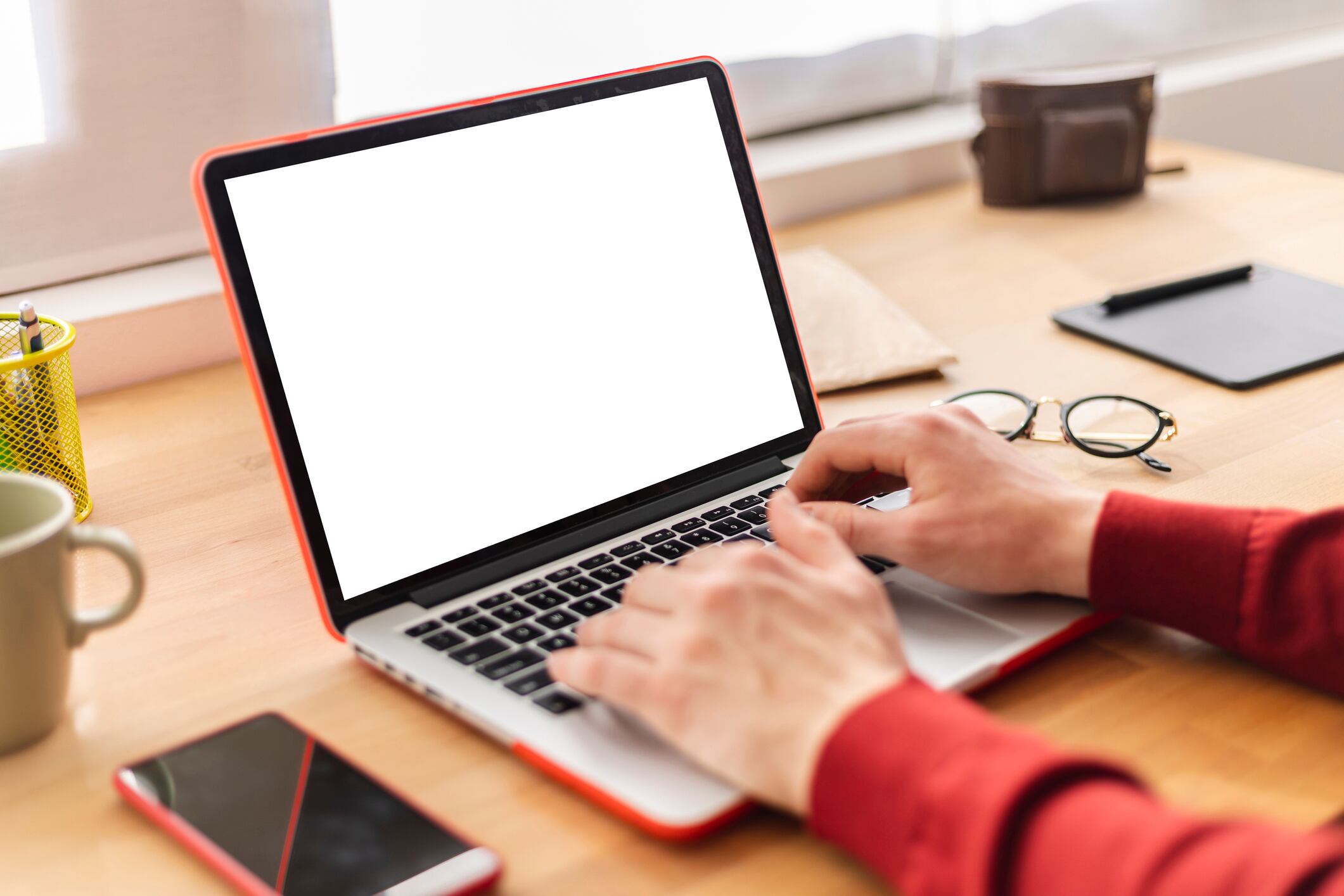 Imagen de referencia de computador portátil. Foto: Getty Images.