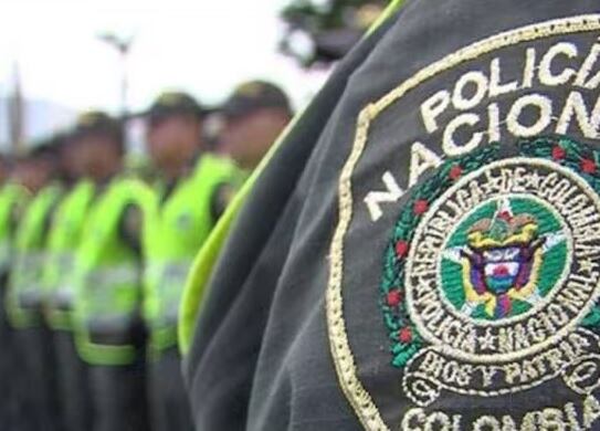 Policia Nacional de Coplombia logo. Foto: Colprensa.