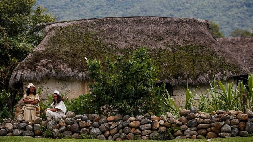 Indígenas de la Sierra Nevada inician defensa jurídica de la Línea Negra. Foto: Colprensa