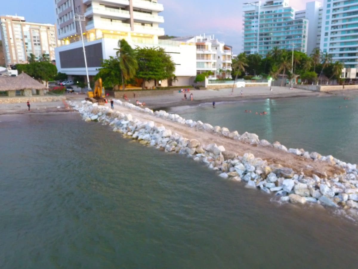 ANLA ordenó suspender obras para contener la erosión en Playa Salguero