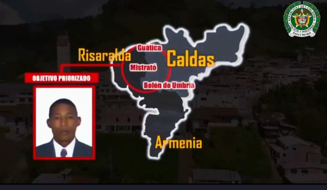 En enfrentamientos en Risaralda, murieron tres integrantes del Clan del Golfo (foto: Policía Nacional)