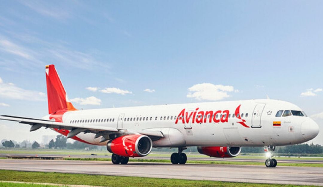 Avión de Avianca 