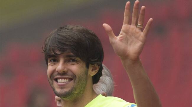 Kaká, futbolista brasileño. Foto: Associated Press - AP