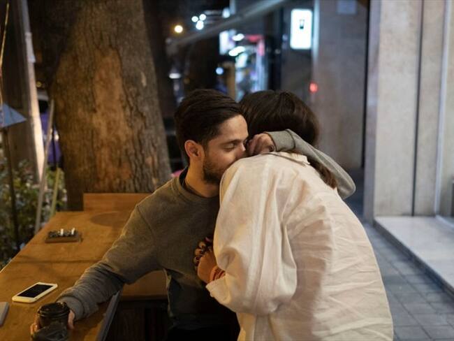 Celebración del Día del amor y la amistad en Bogotá. Foto: NurPhoto / Getty