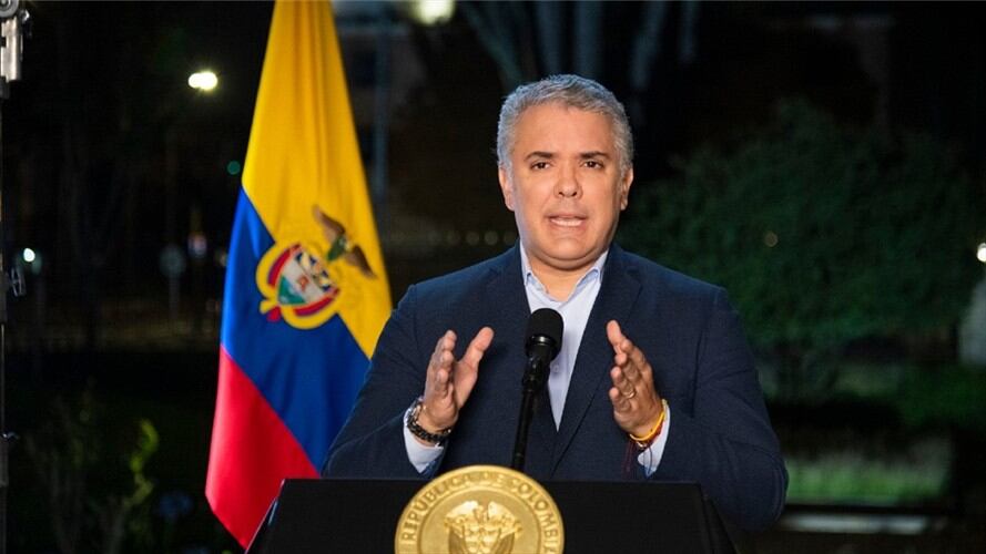 Presidente de Colombia, Iván Duque. Foto: Presidencia de la República