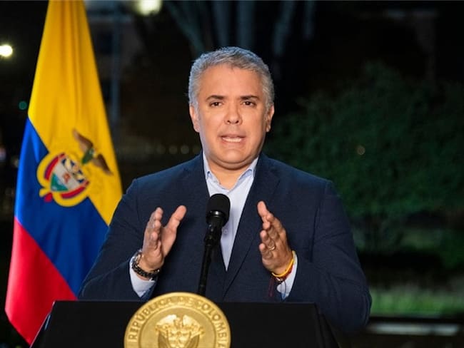 Presidente de Colombia, Iván Duque. Foto: Presidencia de la República