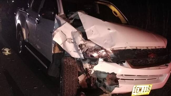 El percance se presentó a la altura del kilómetro 74 en la vía que de Santander de Quilichao conduce a Mondomo. Foto: Cortesía Sucesos Cauca