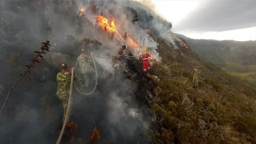 Se les reiteró la necesidad que los alcaldes de que se garanticen la prestación del servicio bomberil en sus municipios.. Foto: Gestión del Riesgo de Boyacá.