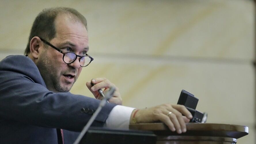El presidente del Congreso, Lidio García . Foto: Colprensa