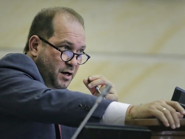 El presidente del Congreso, Lidio García . Foto: Colprensa
