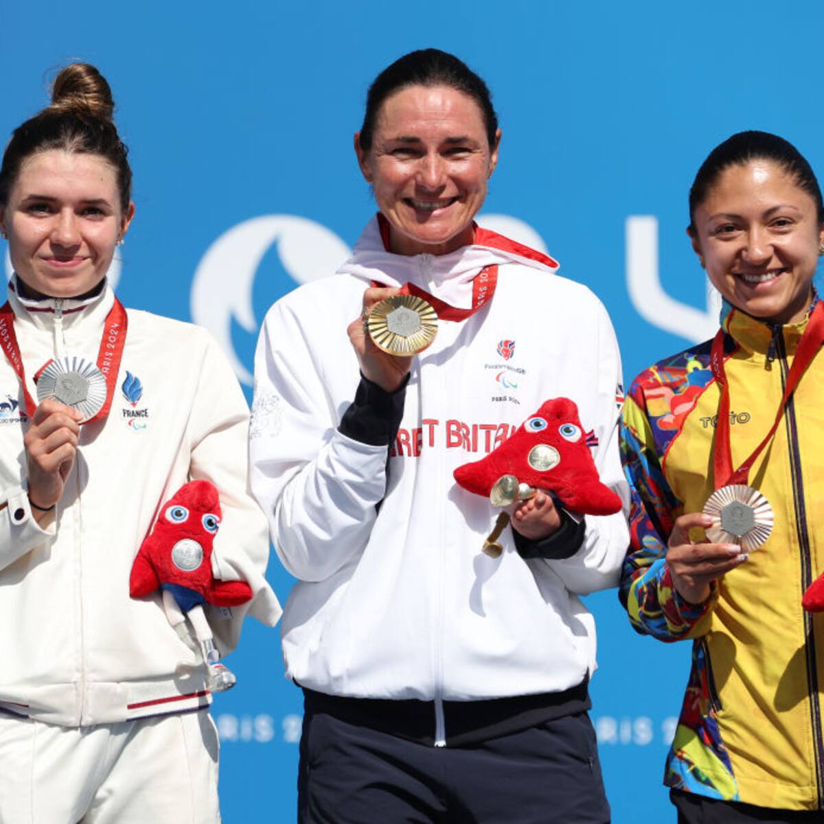 Paula Ossa ganó medalla de bronce en paraciclismo de Paralímpicos 2024