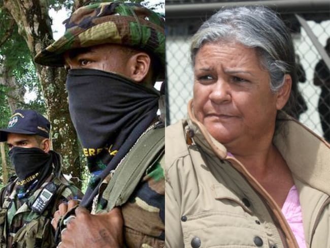 Imagen de referencia de las Autodefensas Unidad de Colombia y Sor Teresa Gómez. Foto: Getty Images y Colprensa - Inpec