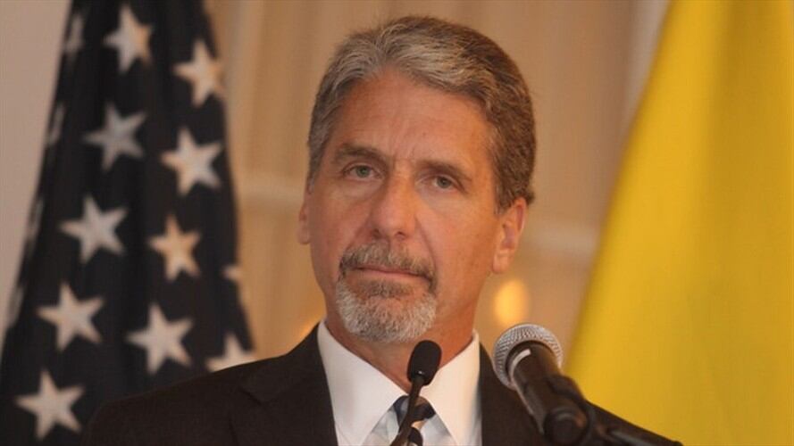 Kevin Whitaker, embajador de Estados Unidos en Colombia. Foto: Colprensa