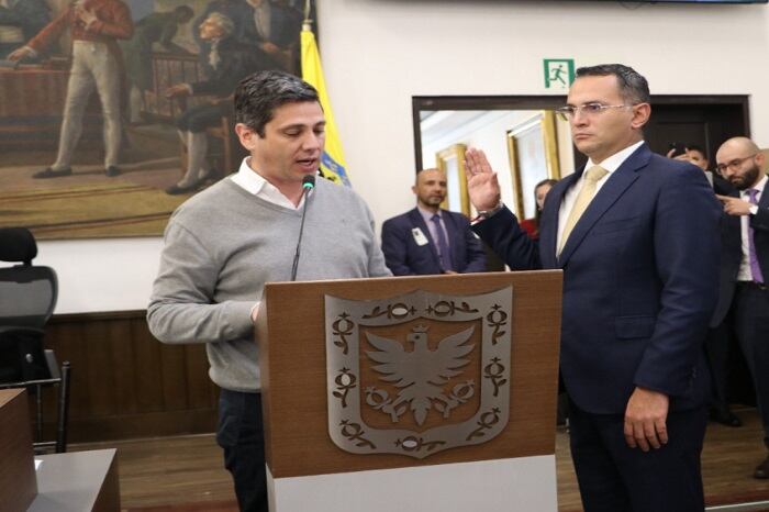 Julián Mauricio Ruíz Rodríguez, contralor de Bogotá. Foto: Contraloría de Bogotá.
