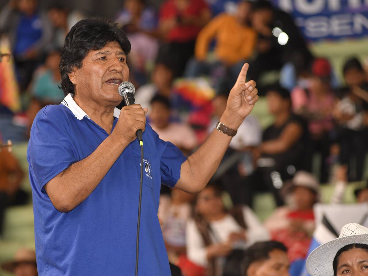 Evo Morales anunció su candidatura presidencial con nuevo partido y se aparta del oficialismo