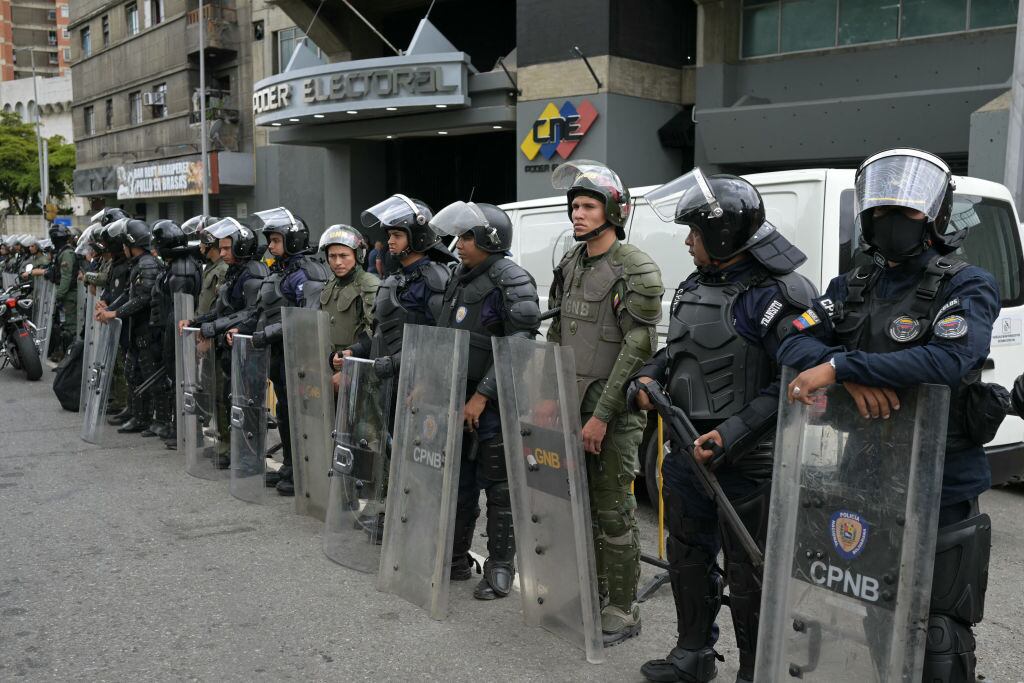 Fuerza Armada de Venezuela. I Foto: YURI CORTEZ/AFP via Getty Images.