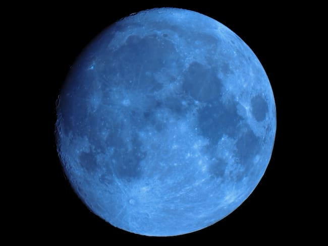Así podrá ver la ‘Superluna azul’ este 30 de agosto en Colombia, imagen de referencia. Foto: Getty Images.