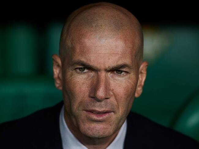 Entrenador del Real Madrid, Zinédine Zidane . Foto: Getty Images