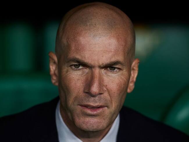 Entrenador del Real Madrid, Zinédine Zidane . Foto: Getty Images