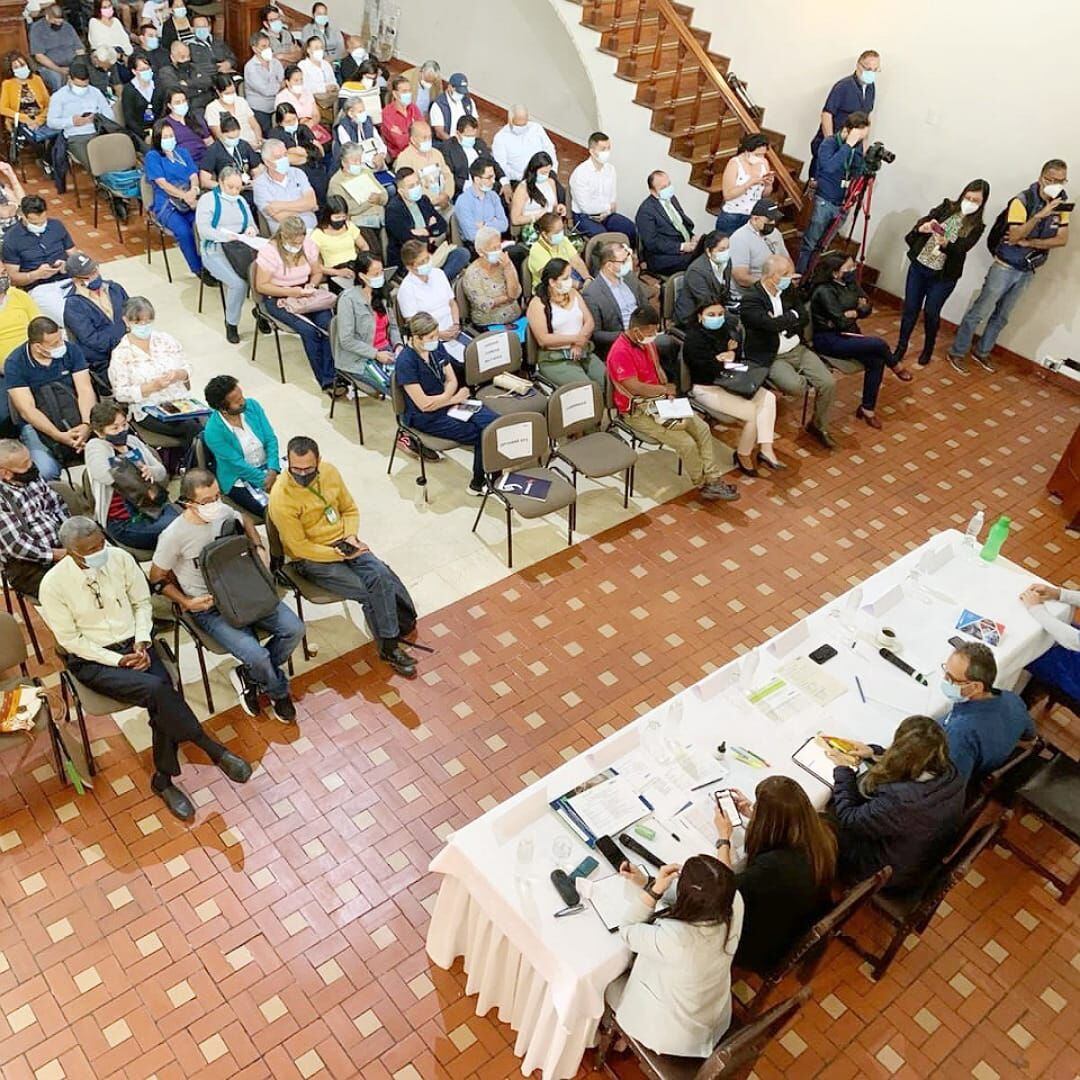 En Popayán se realizó el 'Diálogo con la Supersalud'. Crédito: Supersalud. 