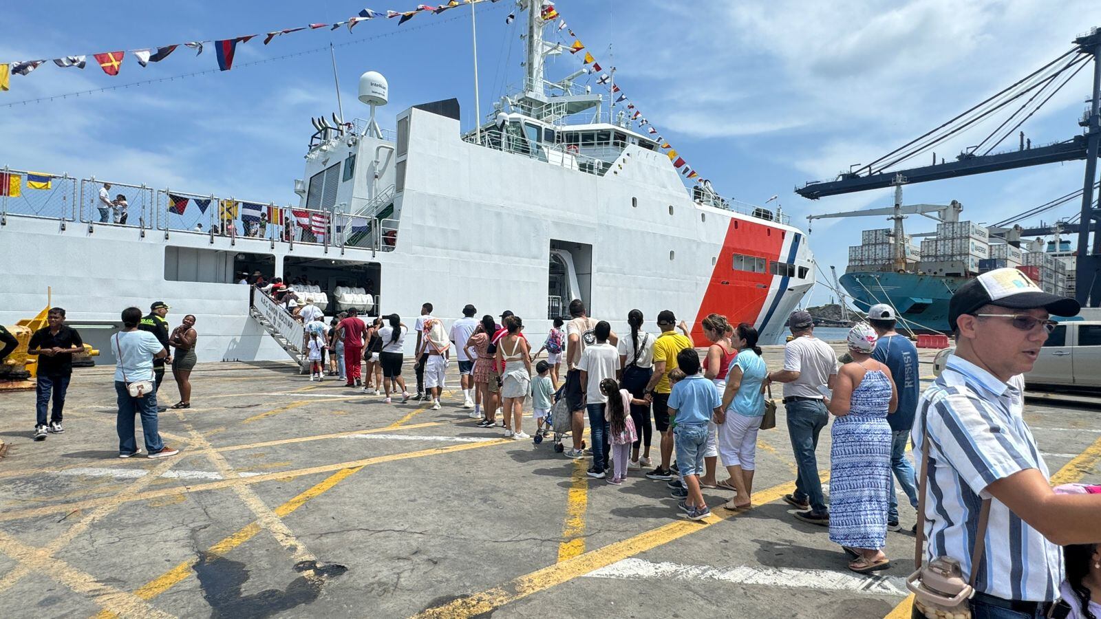 Visita al ARC ‘Simón Bolívar/ Dimar.