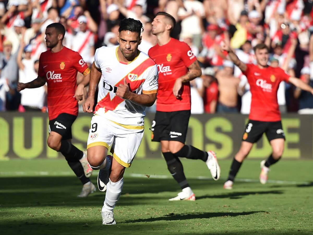 Falcao se acerca a un nuevo récord tras su gol con el Rayo Vallecano