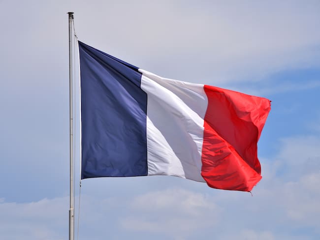 Bandera de Francia imagen de referencia. Foto: Getty Images.