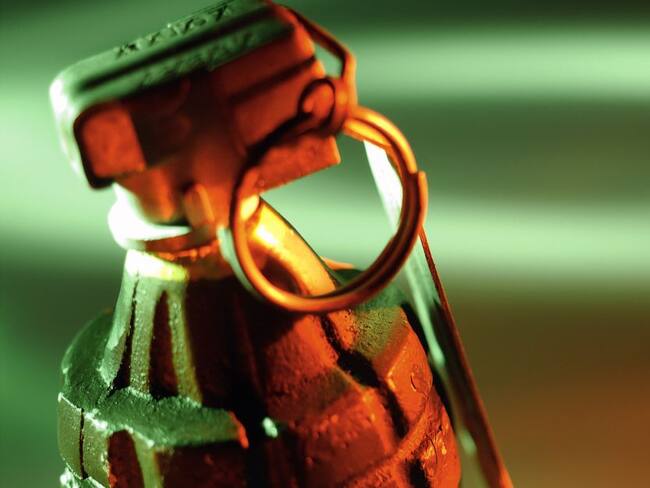 Granada de fragmentación. / Foto: Archivo.