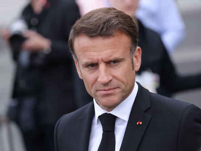 Emmanuel Macron. (Photo by Sean Gallup/Getty Images)