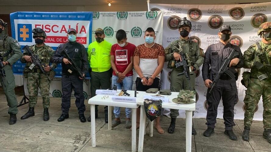 Las seis personas asesinadas fueron atacadas cuando se encontraban departiendo en una gallera de la localidad de Buenos Aires el pasado 20 de septiembre. Foto: Fiscalía General de la Nación