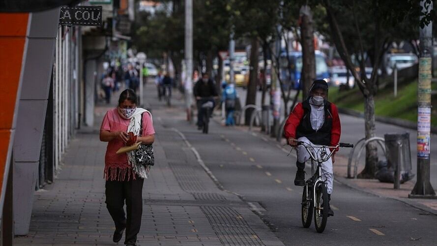 Bogotá entró en una nueva realidad para su reactivación económica. Foto: Colprensa.