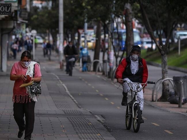 Bogotá entró en una nueva realidad para su reactivación económica. Foto: Colprensa.