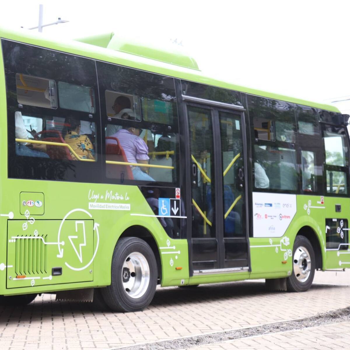 Montería lanza prueba piloto de su primer bus eléctrico, único en la región Caribe