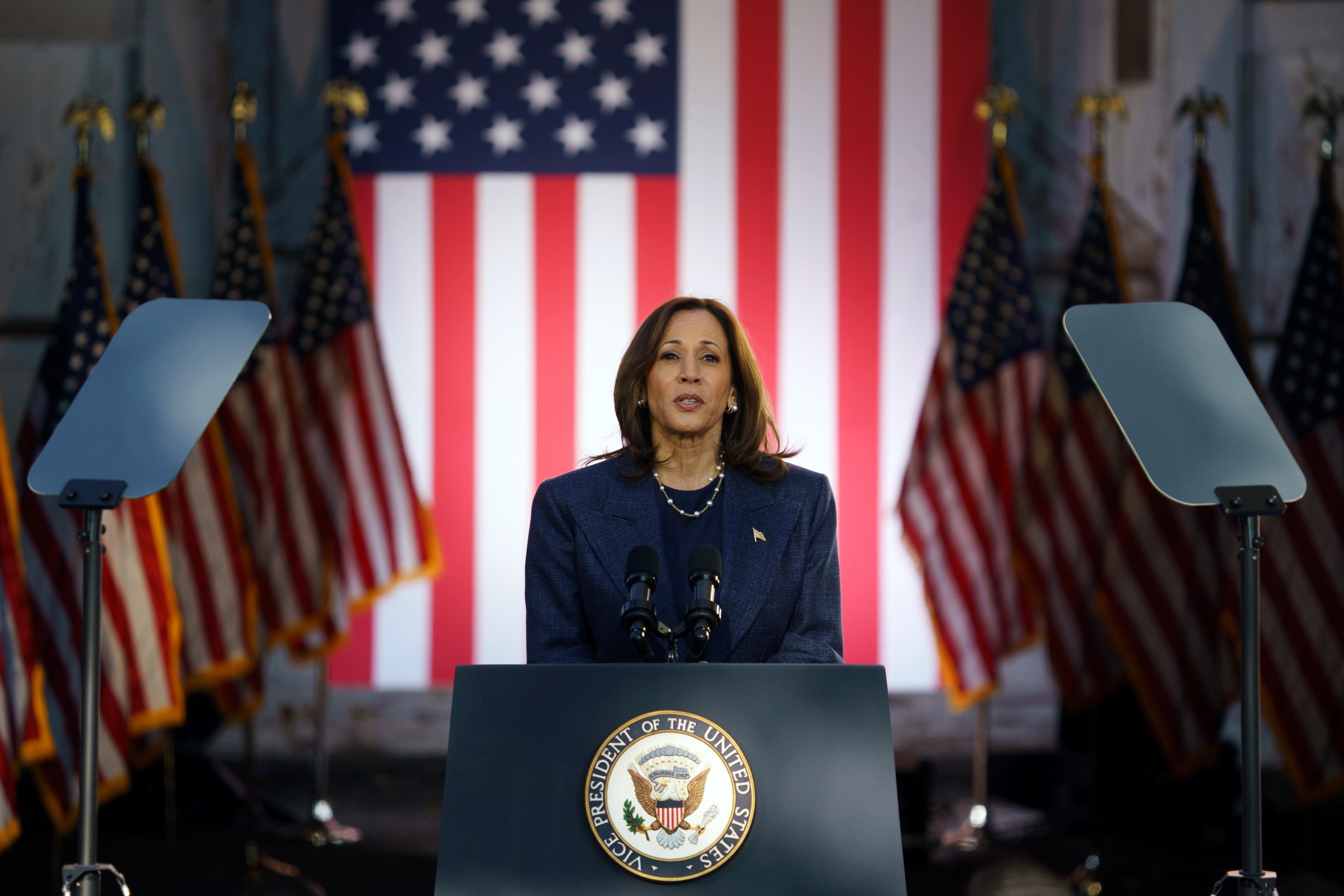 Kamala Harris. EFE / EPA / WILL OLIVER