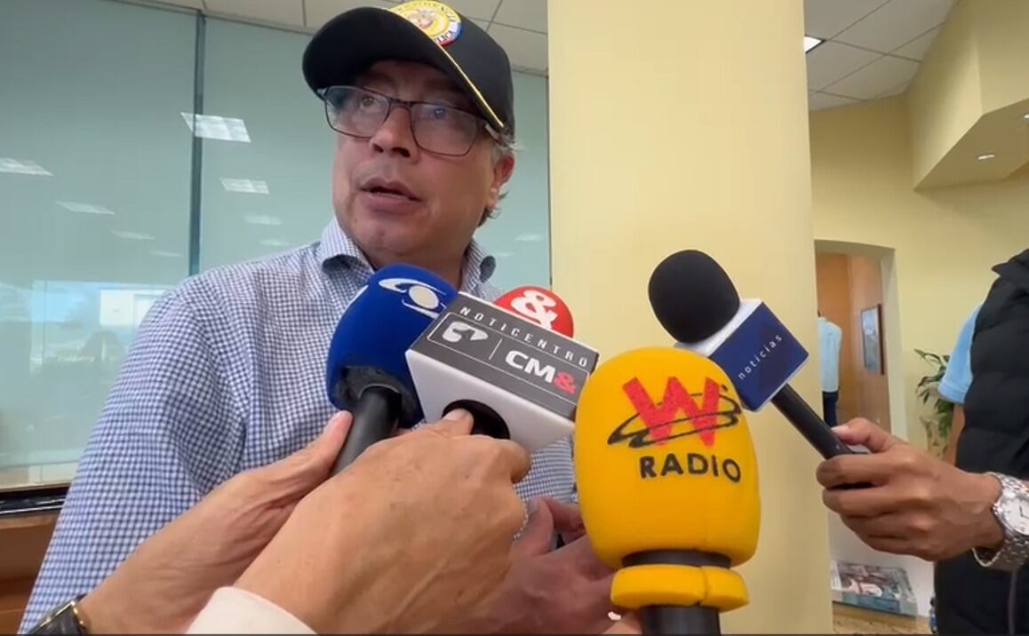 Presidente Gustavo Petro. Foto: W Radio.