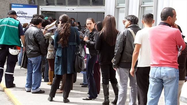 Desempleo en Colombia aumentó en abril, según el Dane. Foto: Colprensa