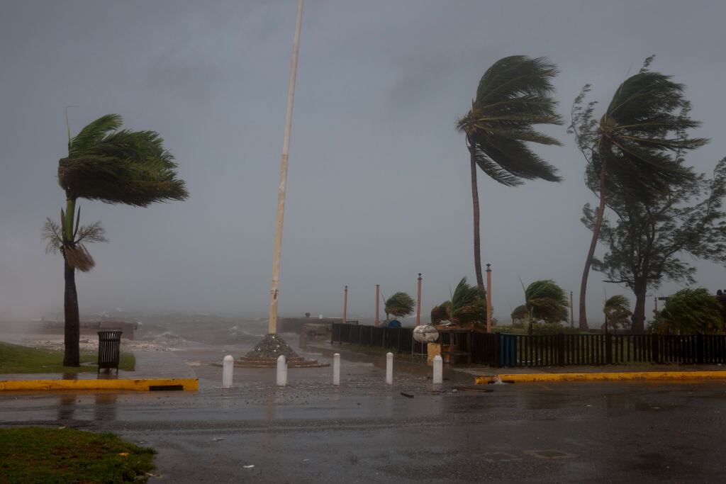 Paso del huracán Beryl en Jamaica. Foto: Joe Raedle/Getty Images
